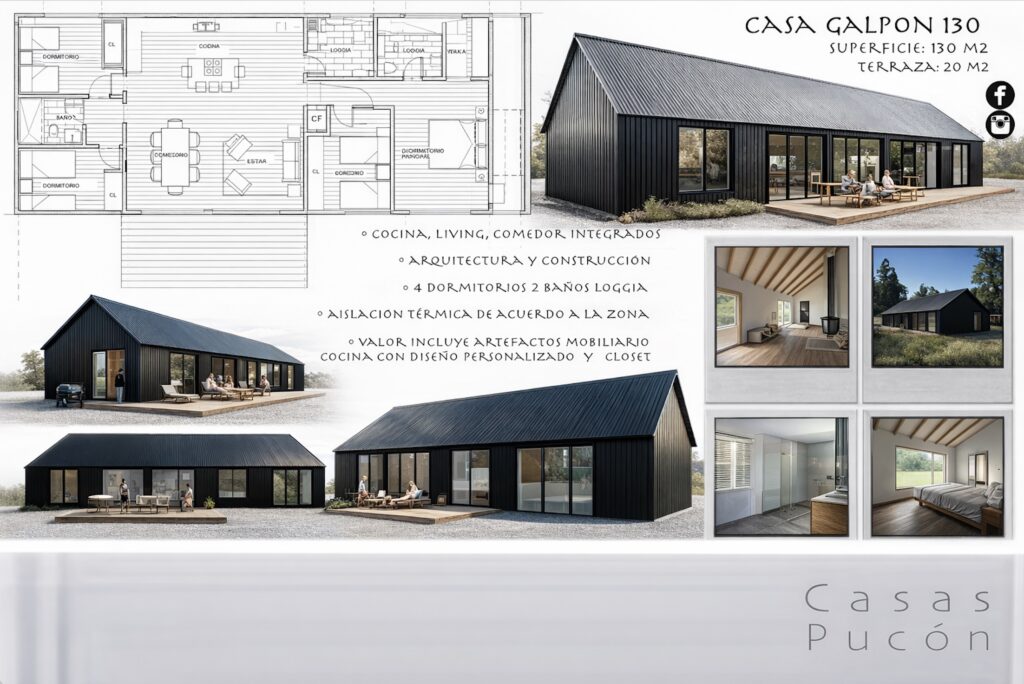 Proyecto Casas Pucón